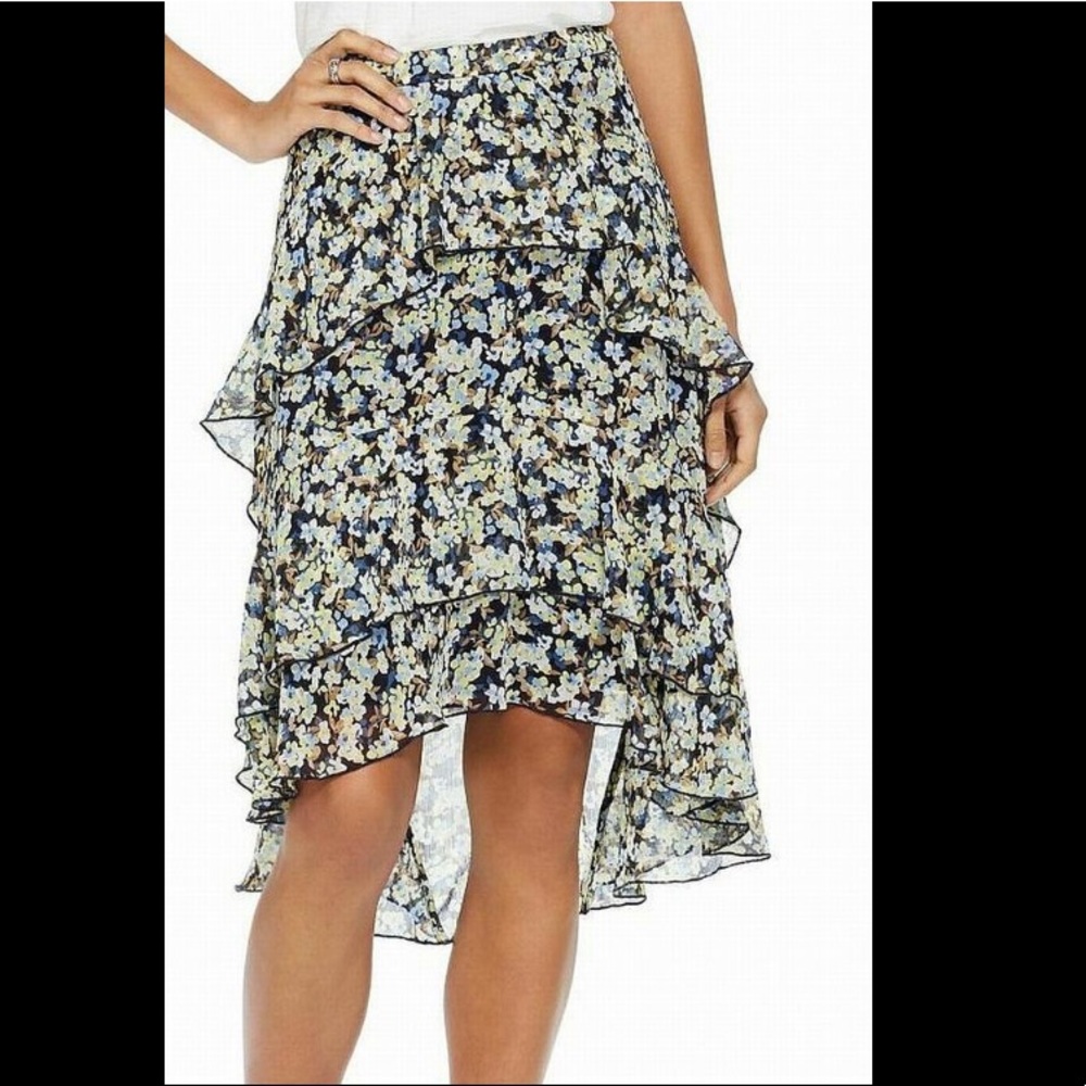 Tommy Hilfiger floral high low skirt